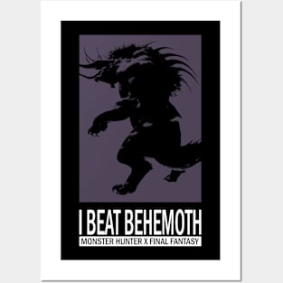 I Beat Behemoth Posters and Art